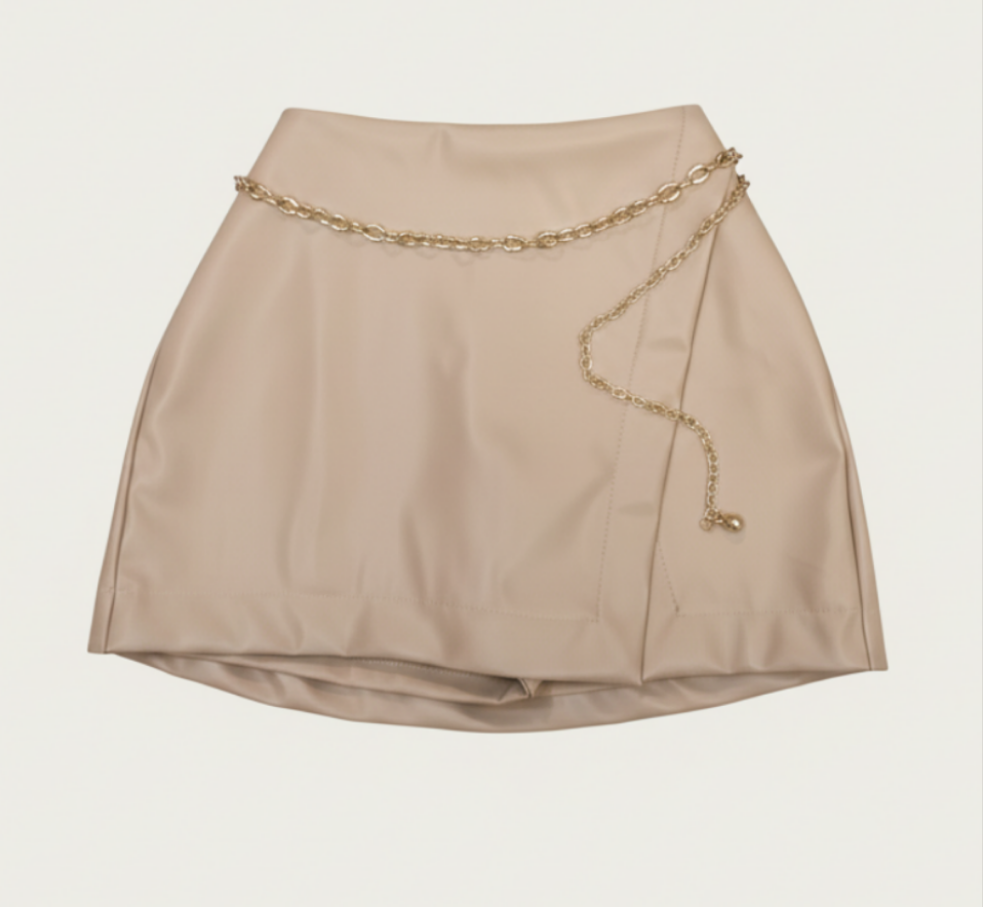Nude Luxe Skort