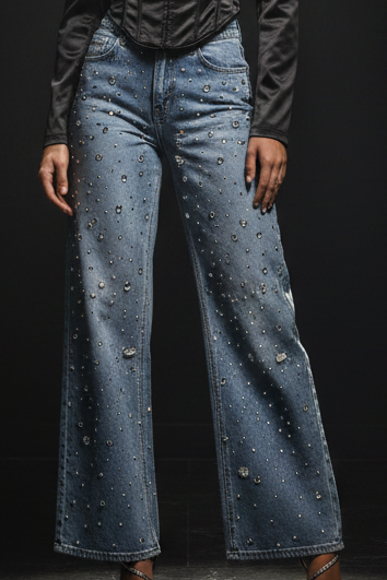 Luxe Crystal Denim