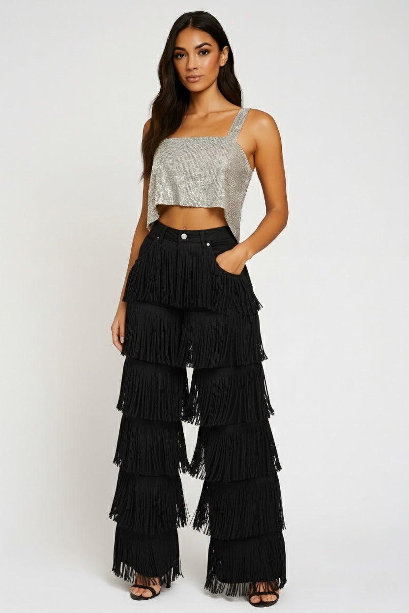 Drama Fringe Pant