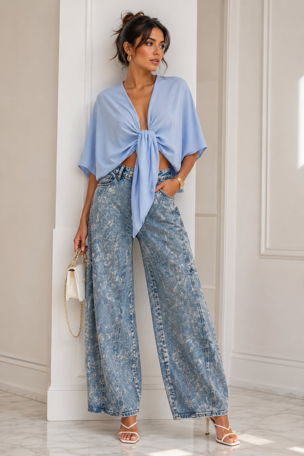 Celeste Barrel Denim