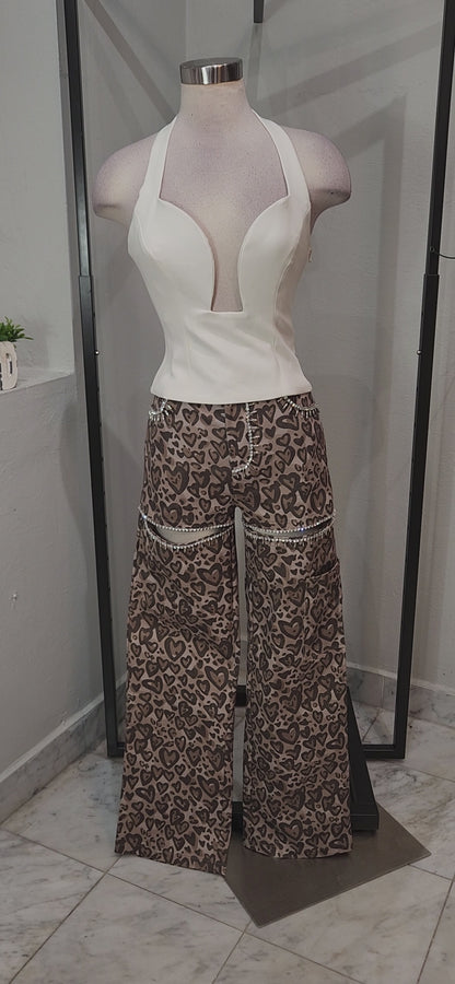 Love Print Denim