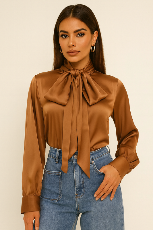 Caramel Bow Chic