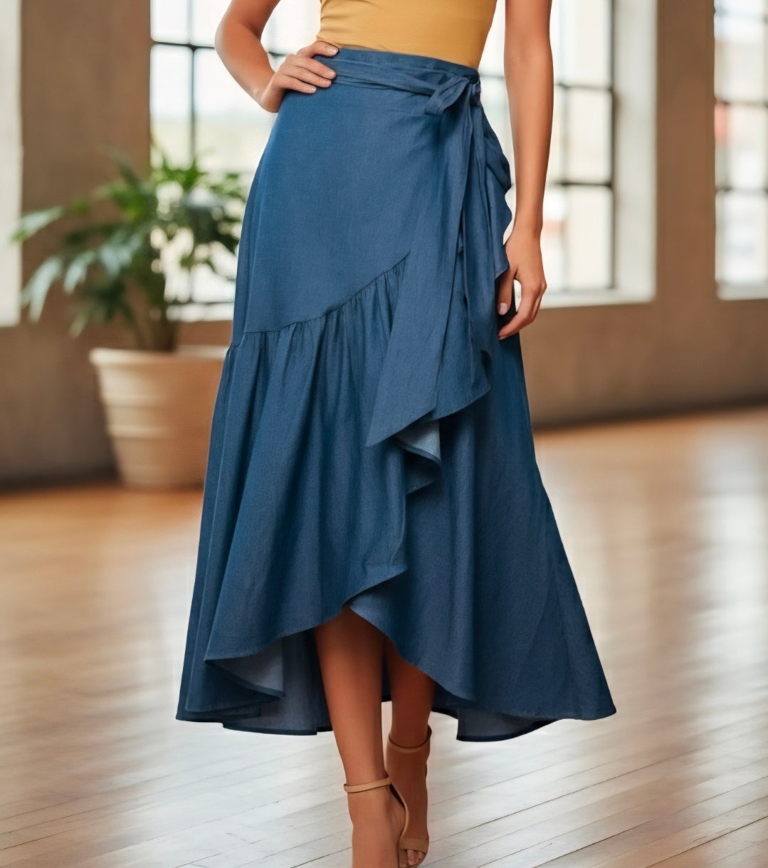 Aurora Denim Skirt