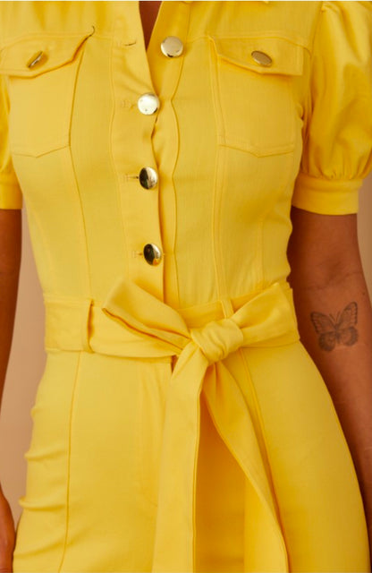 Soleil Denim Jumpsuits