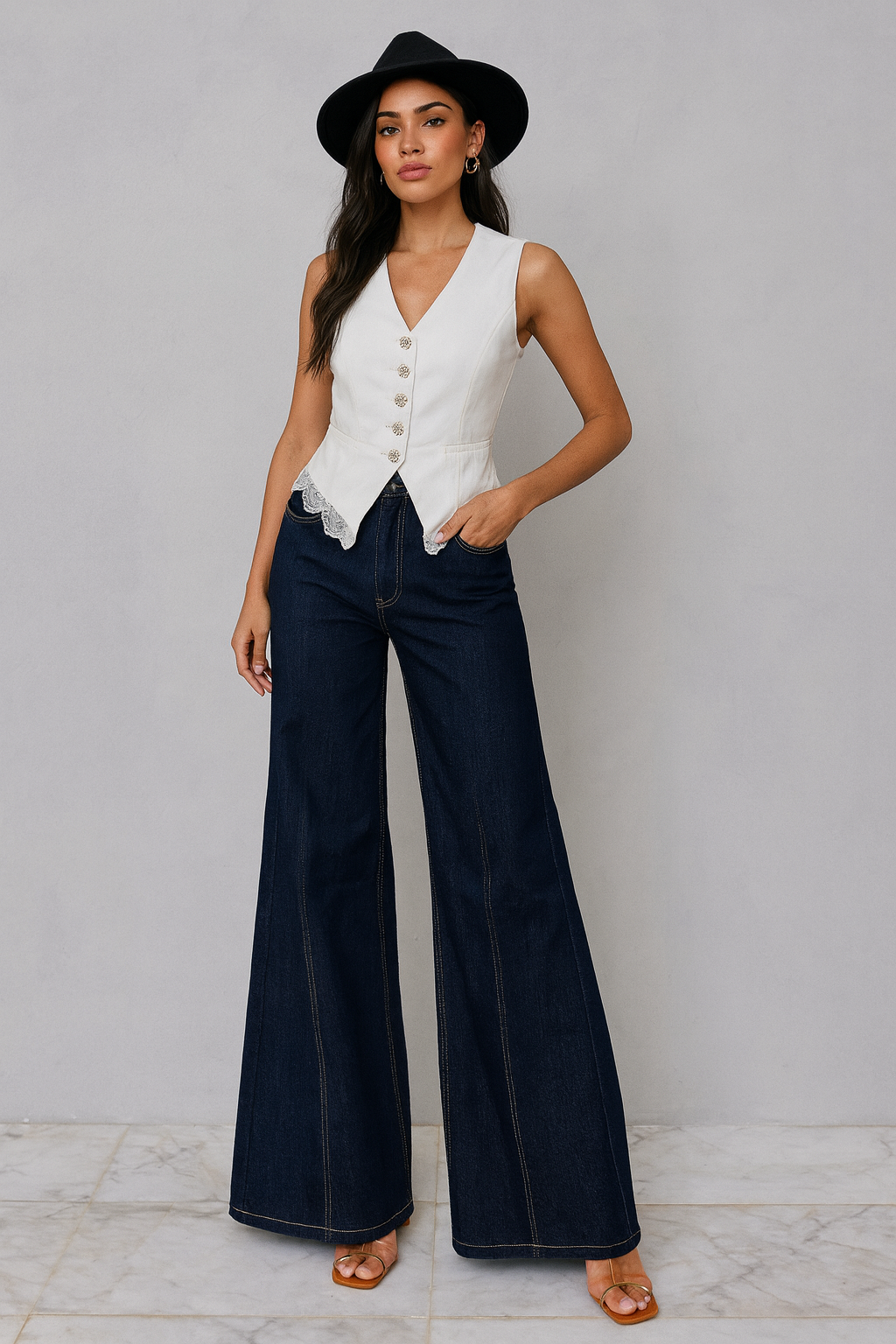 Wide Leg Denim