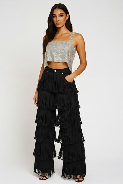 Drama Fringe Pant
