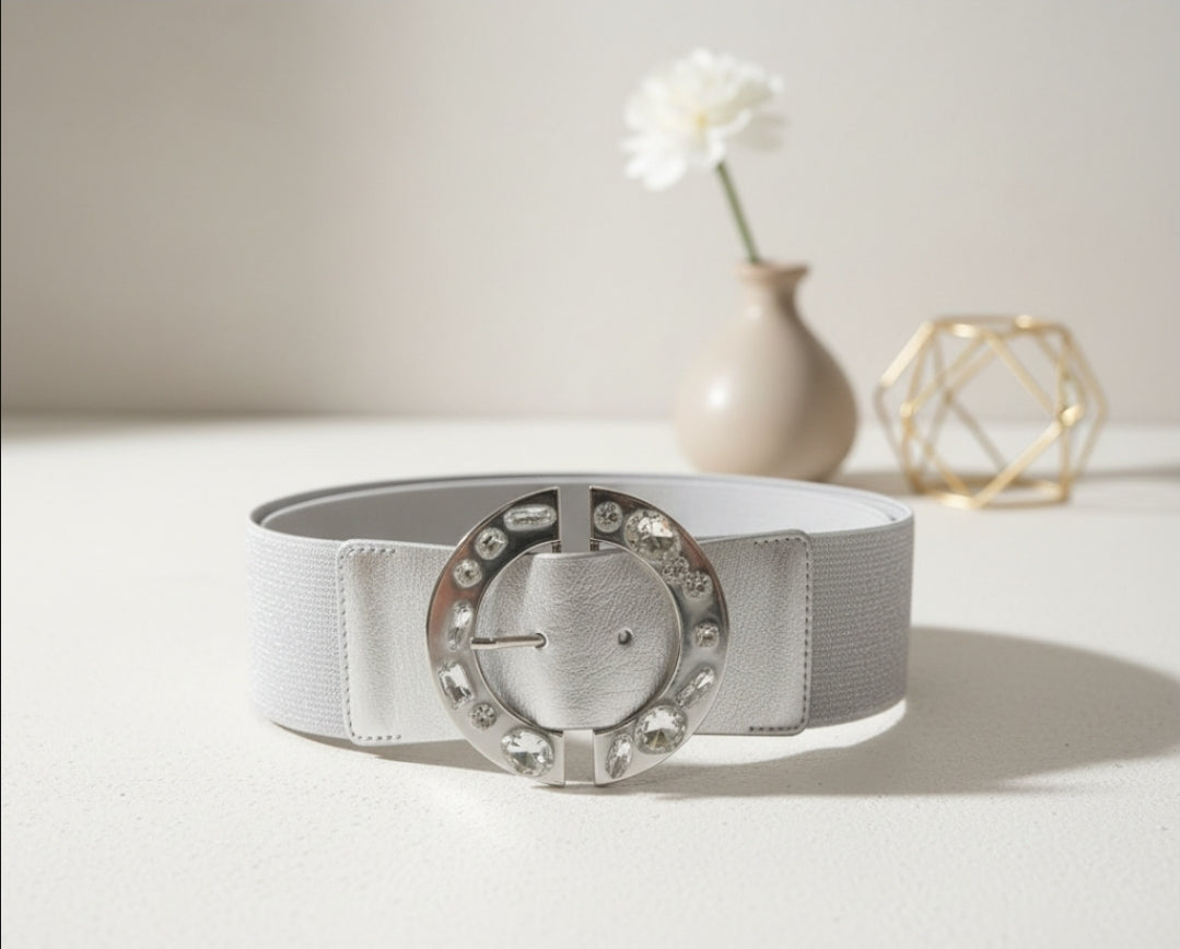 Brilliance Silver Belt