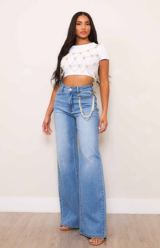 Vibrant Pearl Denim
