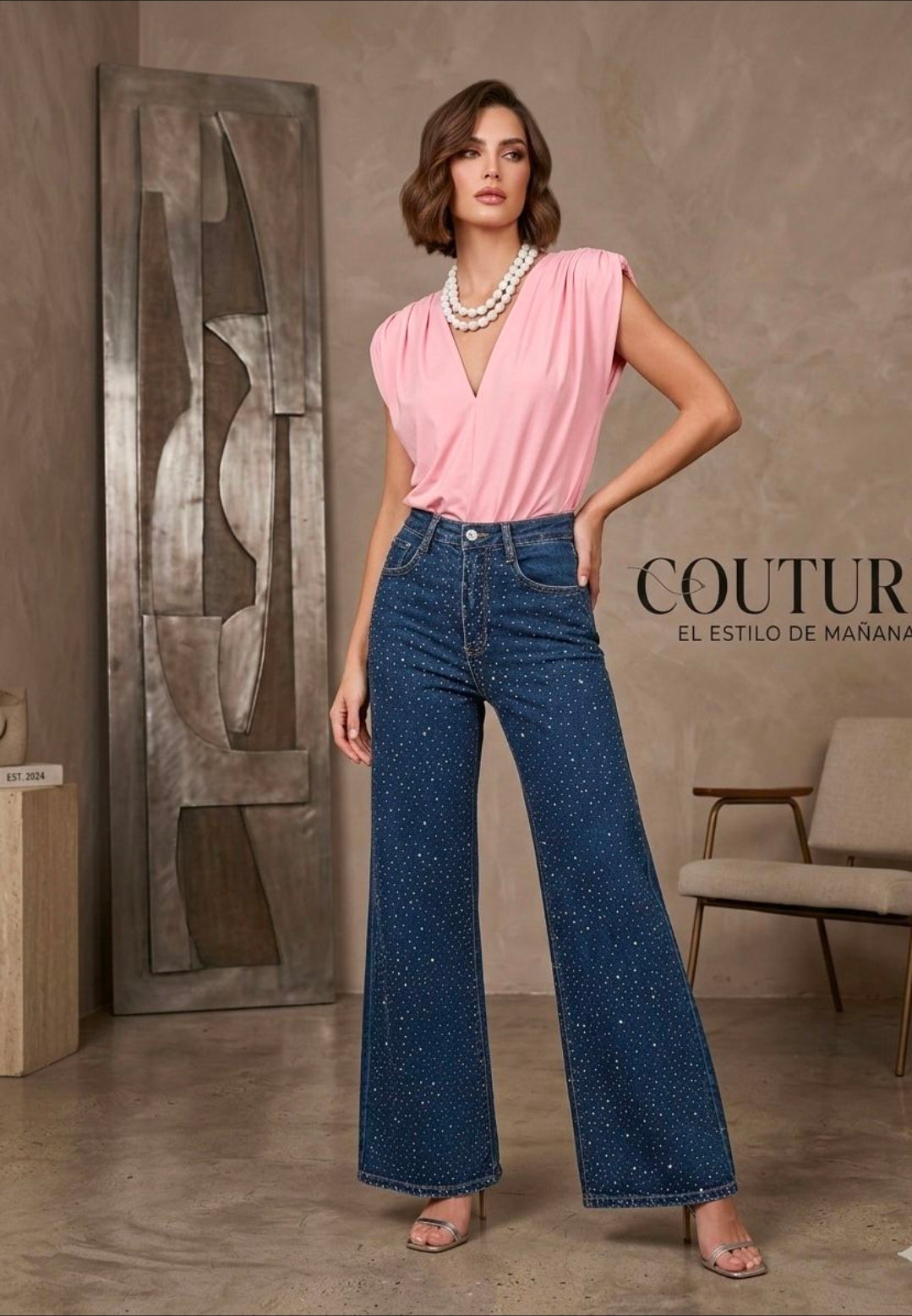 Glow Wide Leg Denim