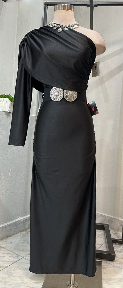 Noir Glam Dress