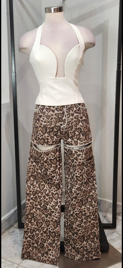 Love Print Denim
