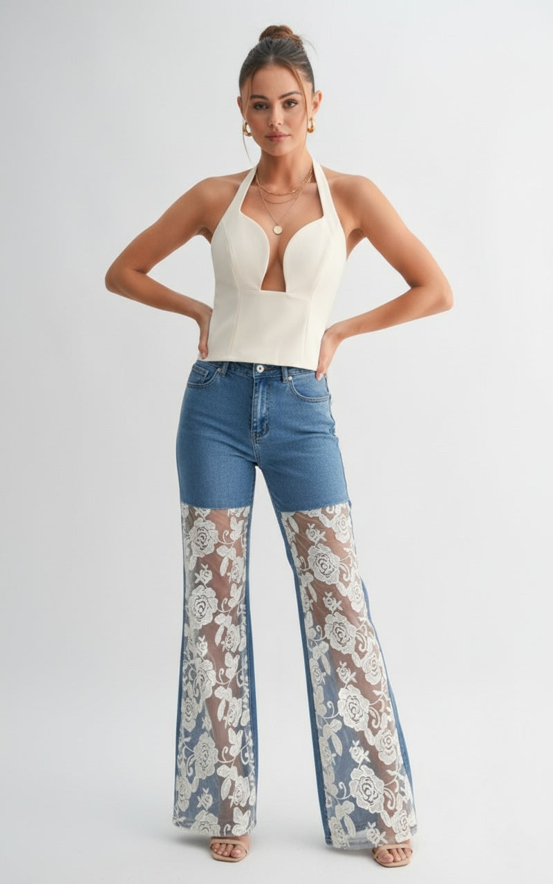 Diva Lace Denim
