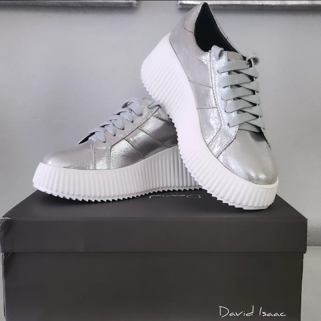 Fashion  silver sneakers
